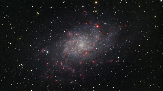 M33 with Hα